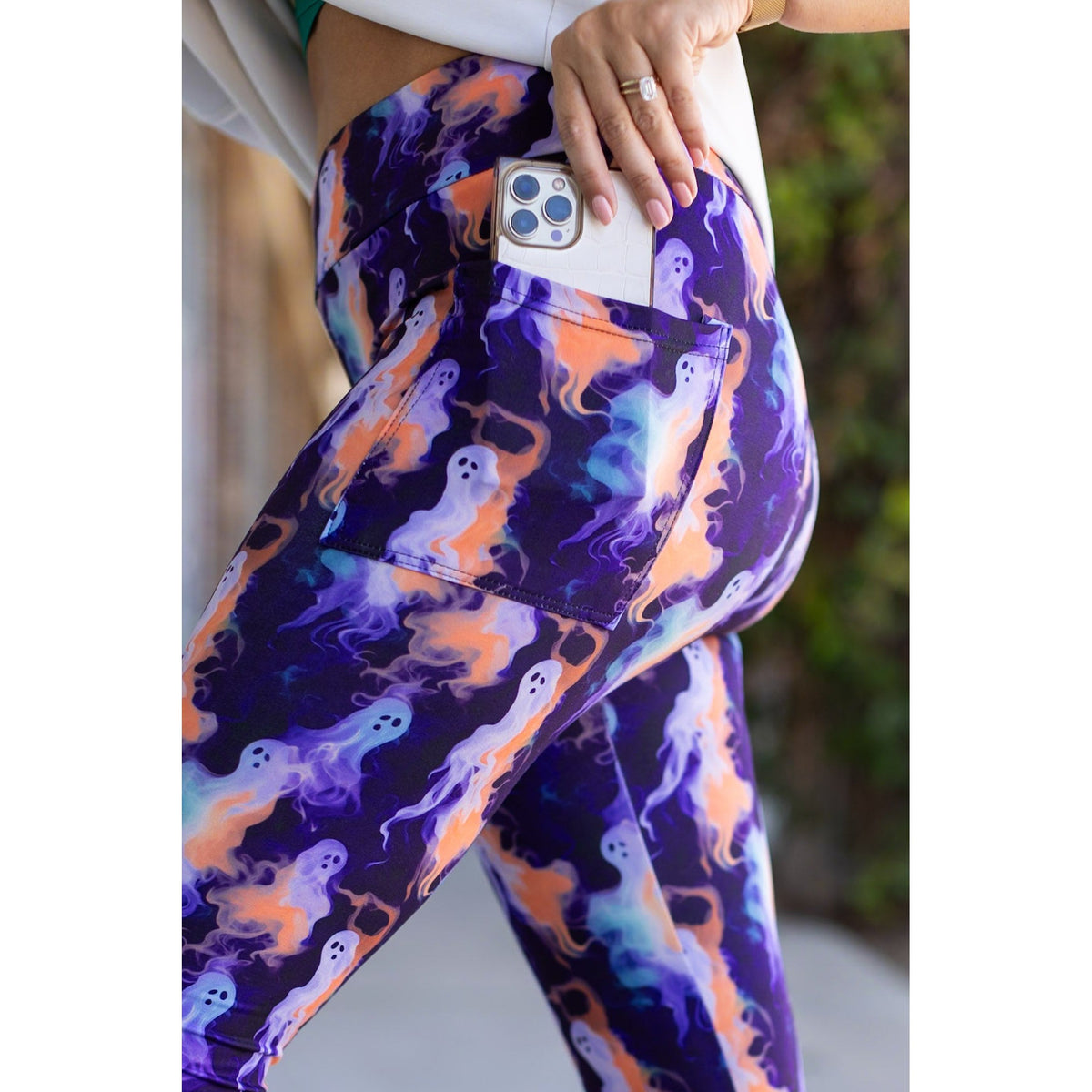 PreOrder | The Trixie - Ghosts Leggings