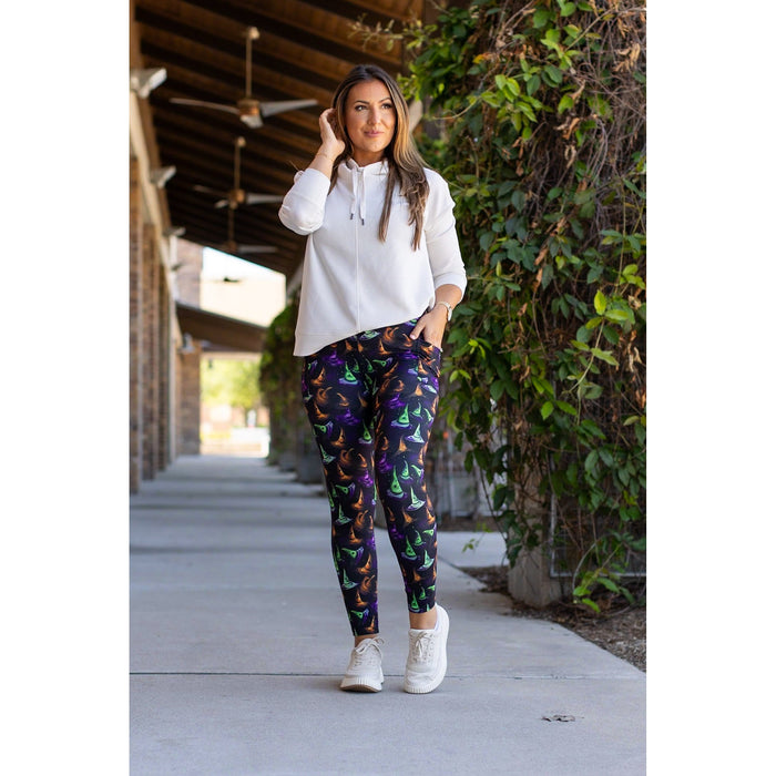 Ready to Ship | The Winifred Witches Hats Leggings - 2 PACK