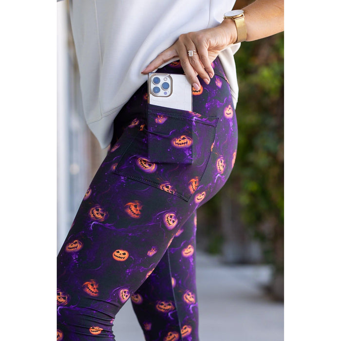 PreOrder  | The Elly - Pumpkin Blaze Leggings - 2 PACK