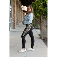 Ready to Ship | The Lexi - Leopard 2.0 Panel Leggings - 2 PACK