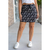 Ready to Ship | The Millie -  White Bow Jogger Skirt - 2 PACK