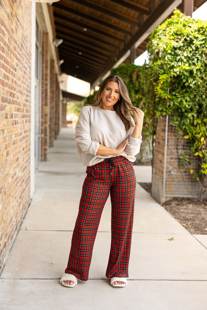 Ready to Ship | The Noelle - Plaid Pajama Pants  - 2 PACK