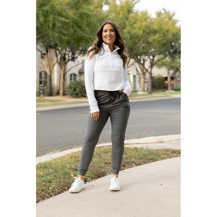 PreOrder | The Cindy Charcoal Joggers - Luxe Leggings by Julia Rose® Round 2