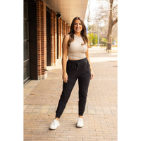 Ready to Ship | The Reagan - Black Joggers 2 Pack