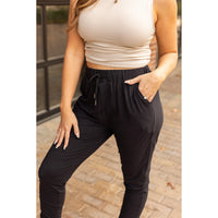 *Ready to Ship | The Reagan - Black Joggers  - Luxe Leggings by Julia Rose®