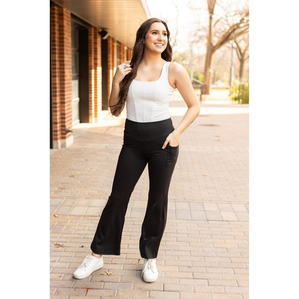 PreOrder | The Madeline - Tummy Control Bootcut Leggings