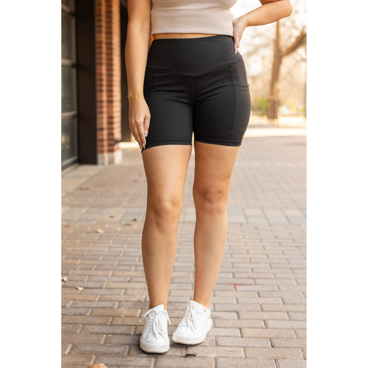 Ready to Ship | The Callie - Tummy Control Biker 5 Shorts - 2 PACK