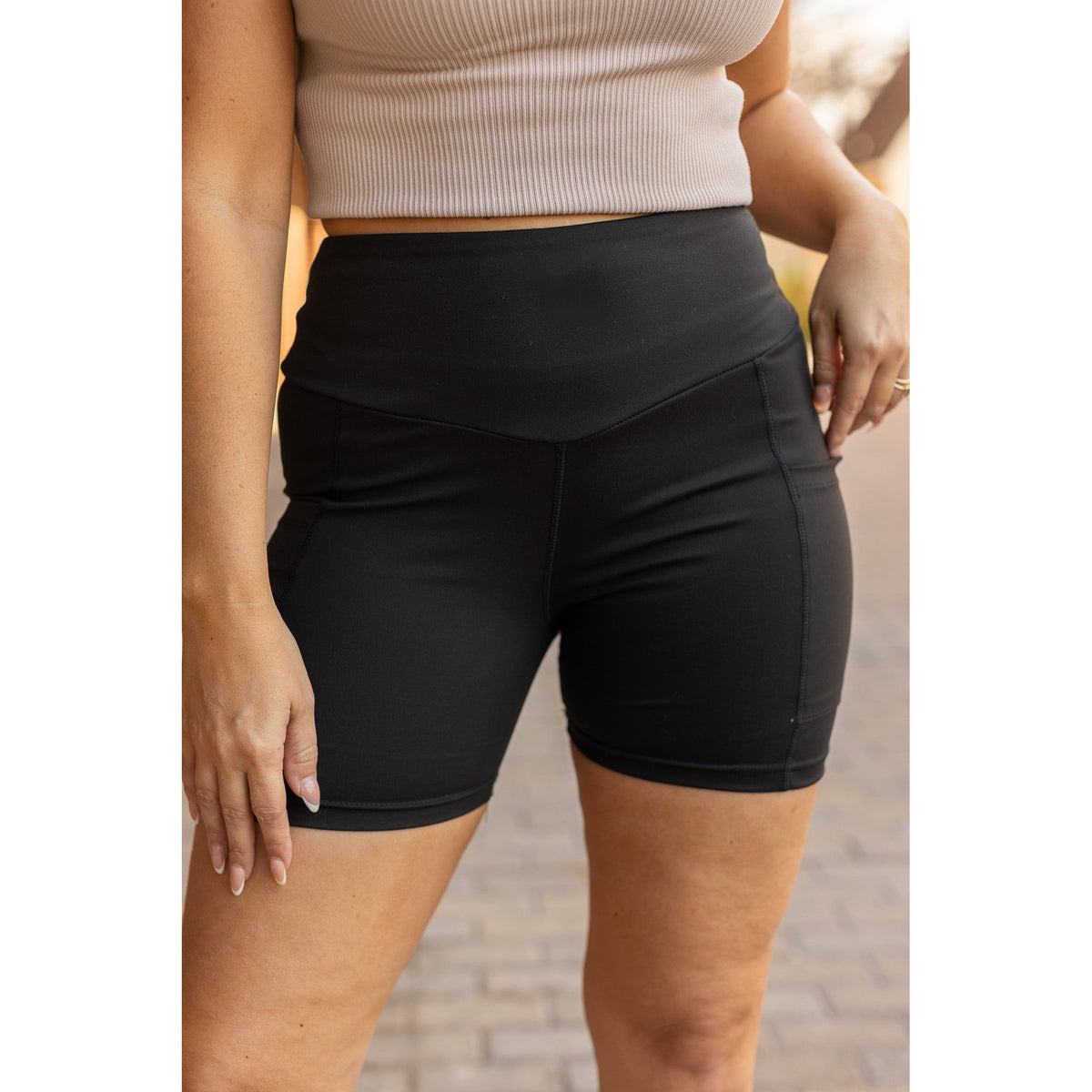 Ready to Ship  | The Callie - Tummy Control Biker 5"