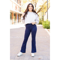 PreOrder  | The Mila - 30"  NAVY Bootcut Leggings with Pockets Round 3