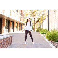 Ready to Ship | The Becca - BROWN Crossover Full Length Leggings with Pockets - 2 PACK