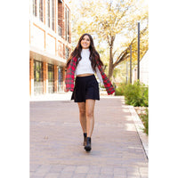 PreOrder | The Brielle Black Skort - Round 7