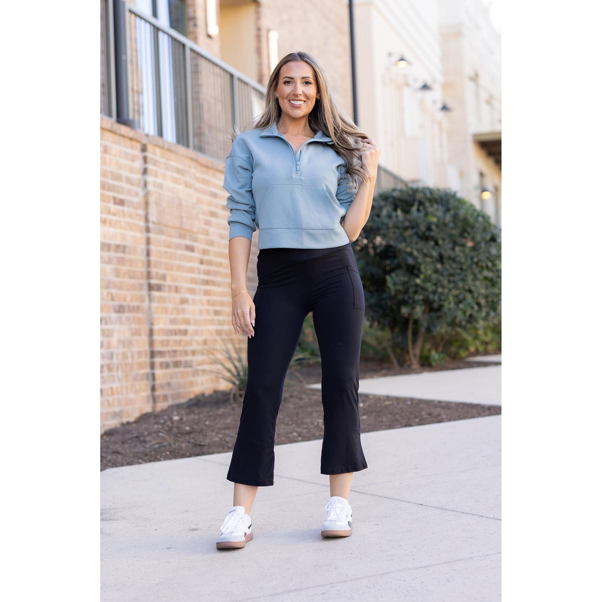 Kick Flare Leggings with buttery soft stretch fabric