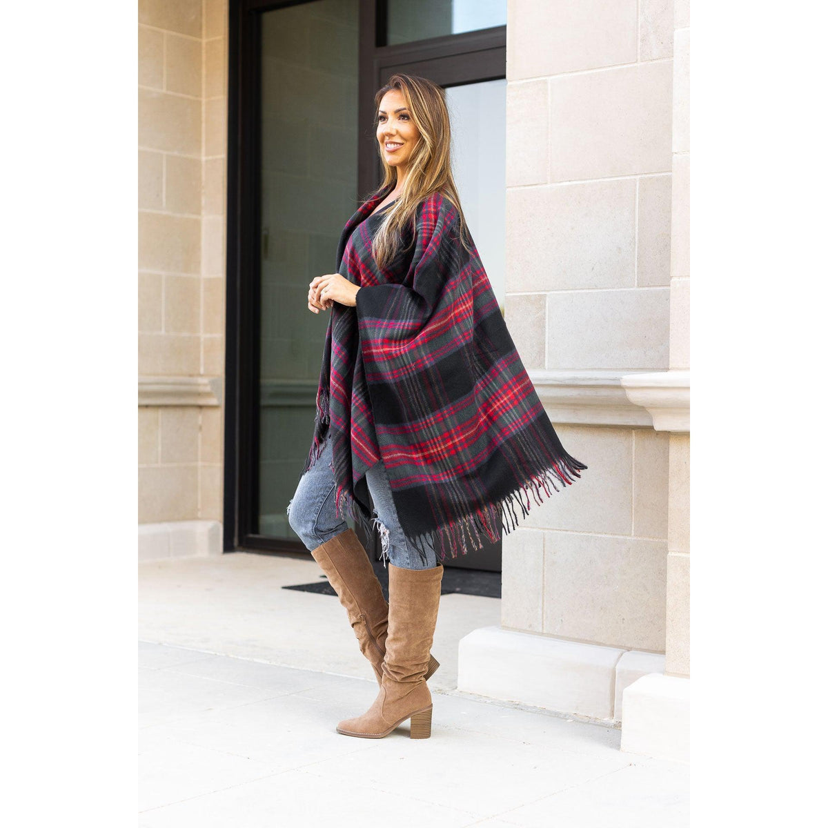 Ready to Ship  | The Marlie One Size Shawl/Ponchos