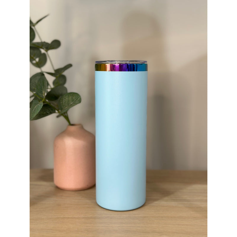 Ready to Ship | The Jenna 20oz Rainbow Plated Stainless Steel Tumbler