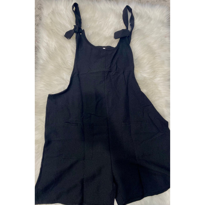 PreOrder | The Teresa Tie Shoulder Romper