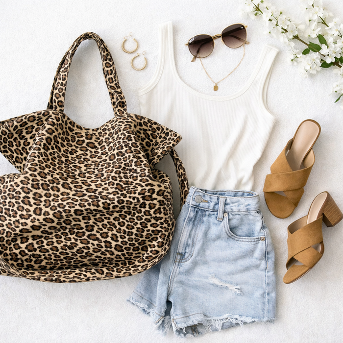 PreOrder | The Hannah Leopard Handbag