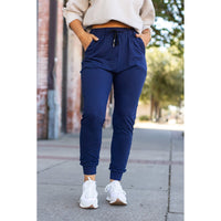 *Ready to Ship | The Nora Navy Joggers  - Luxe Leggings by Julia Rose®