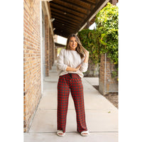 Julia Rose Noelle Plaid Pajama Pants with pockets and drawstring waist
Buttery soft plaid pajama pants for women by Julia Rose”