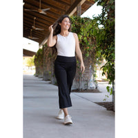 Ready to ship | The Gabriella -Black  High Waisted Gaucho Pants - 2 PACK