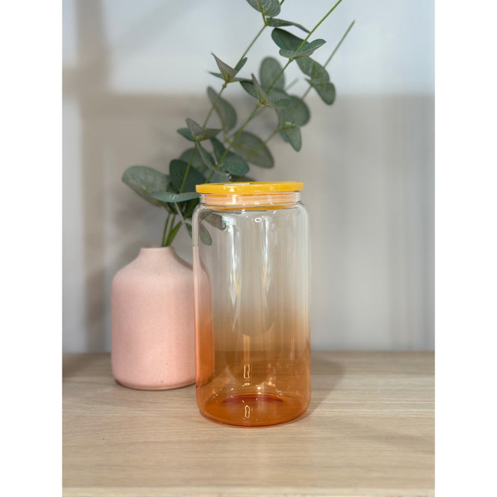 Ready to Ship | The Izzy 16oz Ombre Glass Tumblers