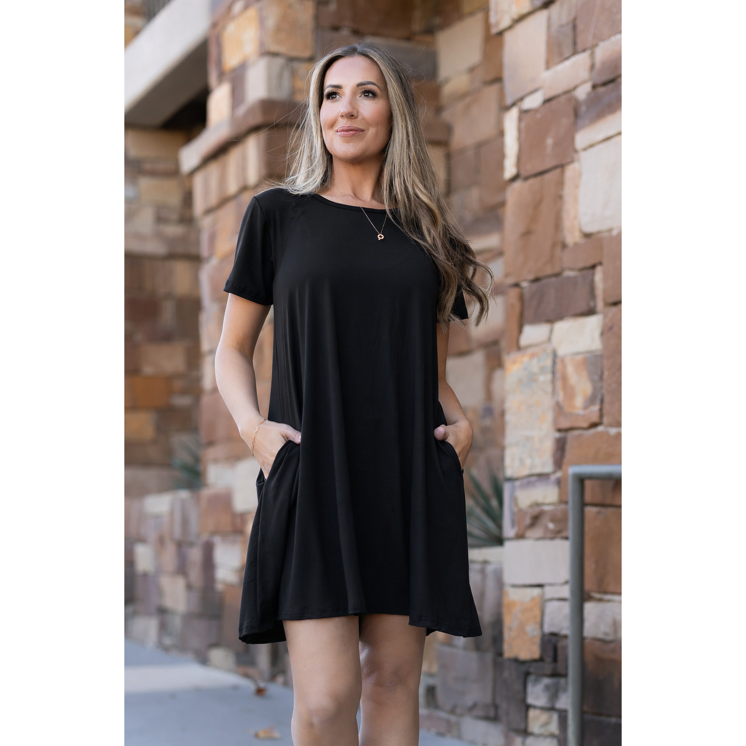 Black Swing Dress