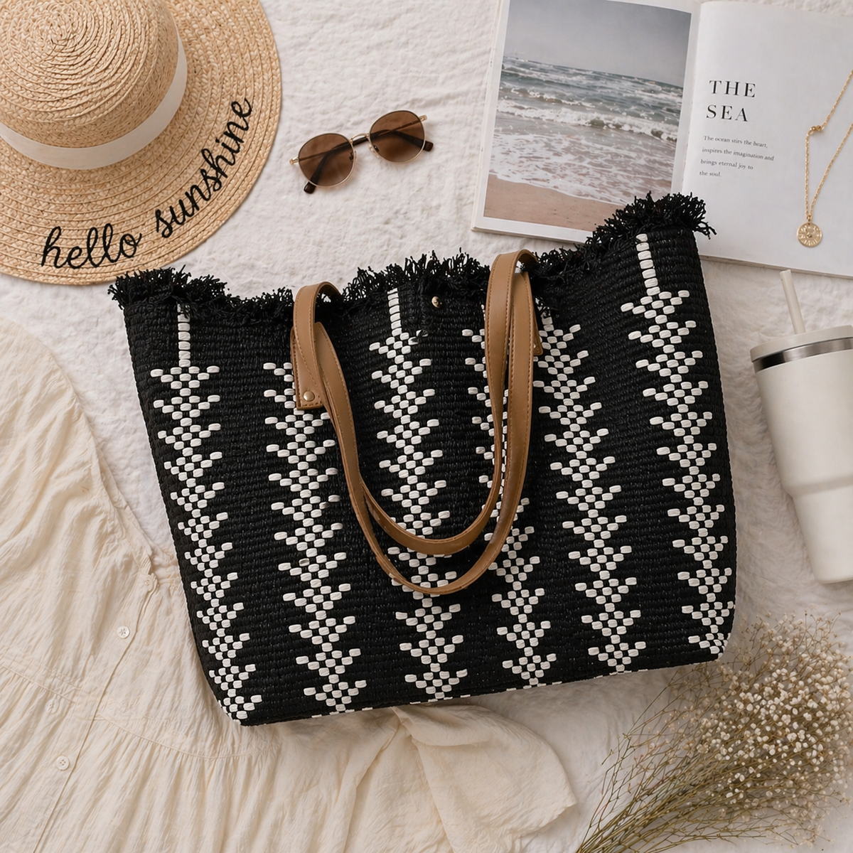 PreOrder | The Bella - Black Tote