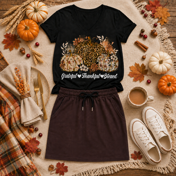 Grateful, Thankful, Blessed Apparel
