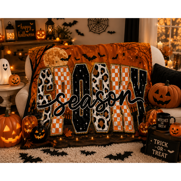 PreOrder | Spooky Season - Halloween Blankets