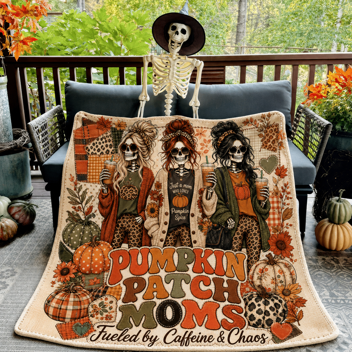 PreOrder | Pumpkin Patch Moms - Halloween Blankets