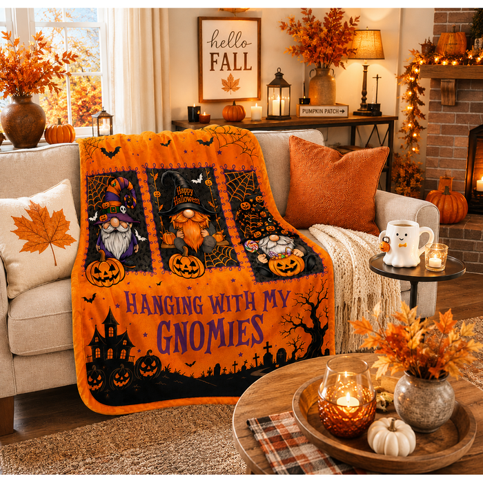 PreOrder | Hanging with My Gnomies Halloween Blankets