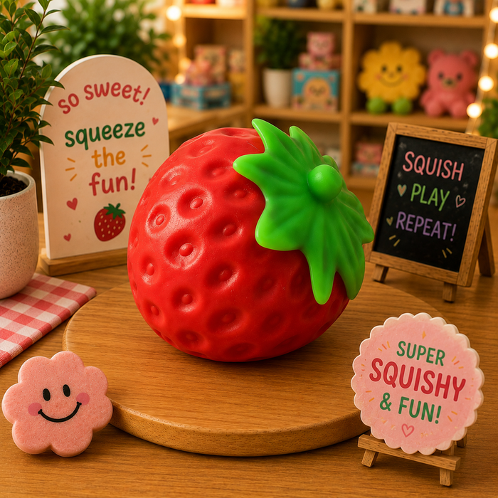PreOrder | Big Strawberry Squishy