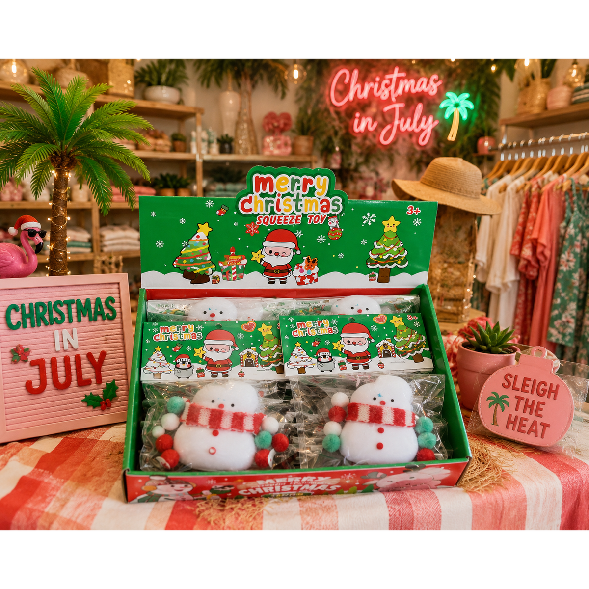 PreOrder - Snowman MINI Squishy