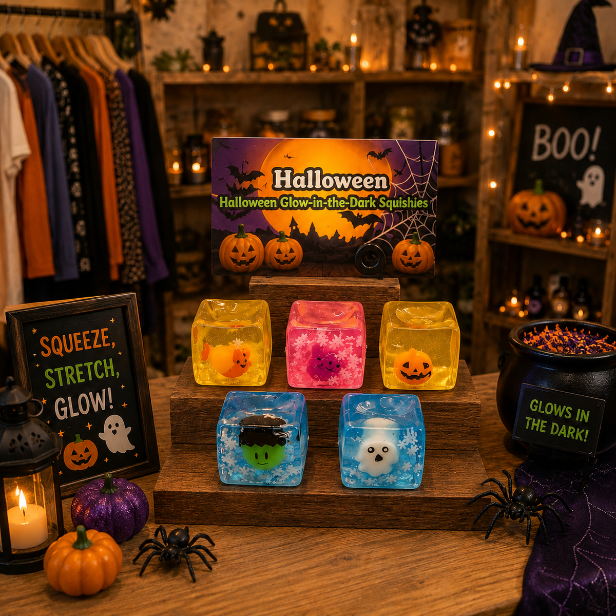 PreOrder - Halloween Glow-in-the-Dark Cubes
