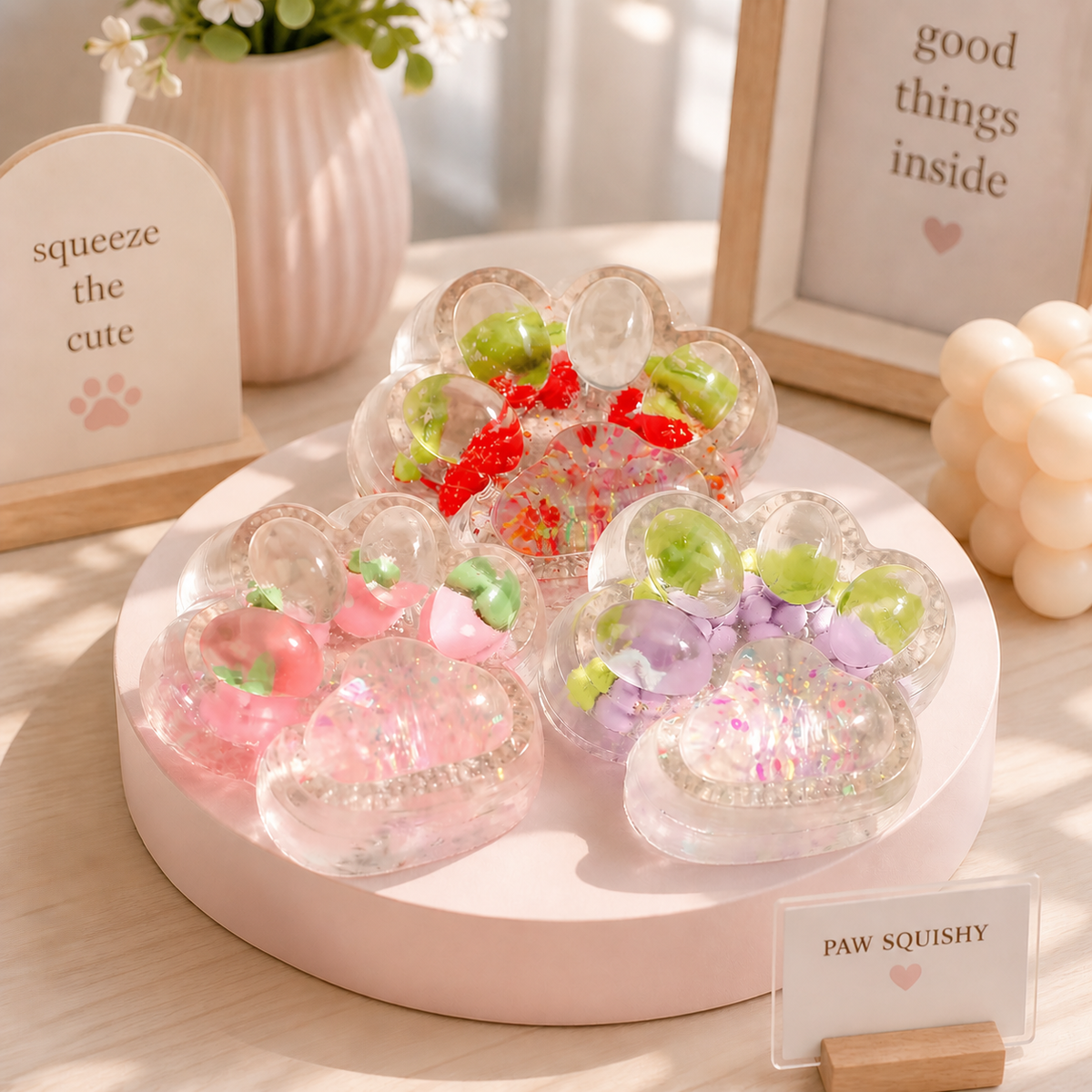 PreOrder | Paw Print Squishy