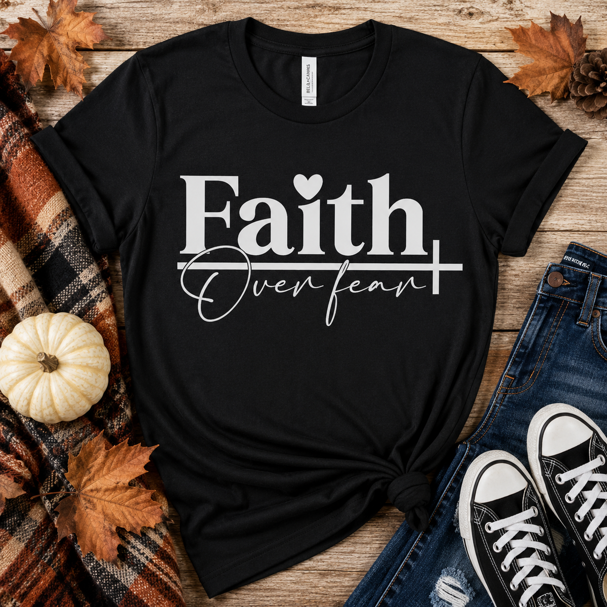 Faith Over Fear V-NECK*