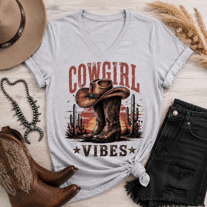 Cowgirl Vibes V-NECK
