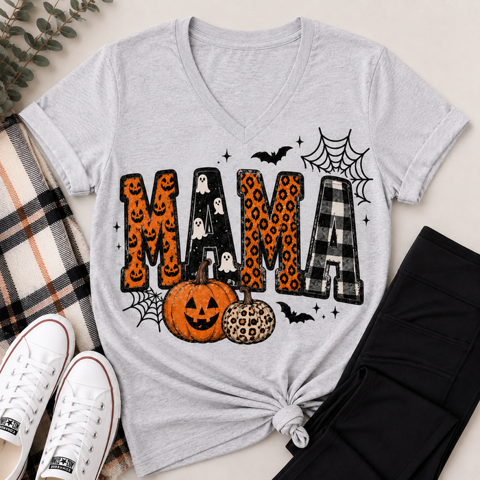 Mama Halloween V-NECK