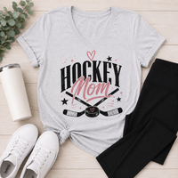 Hockey Mom V-NECK