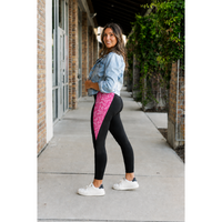 PreOrder | Breast Cancer Awareness Panel Leggings
