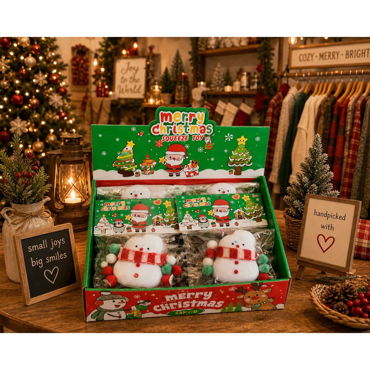 PreOrder - Snowman MINI Squishy