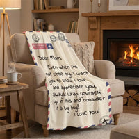 mothers day mom blanket 130x150 cm soft flannel throw best mom ever cozy mama blanket gift