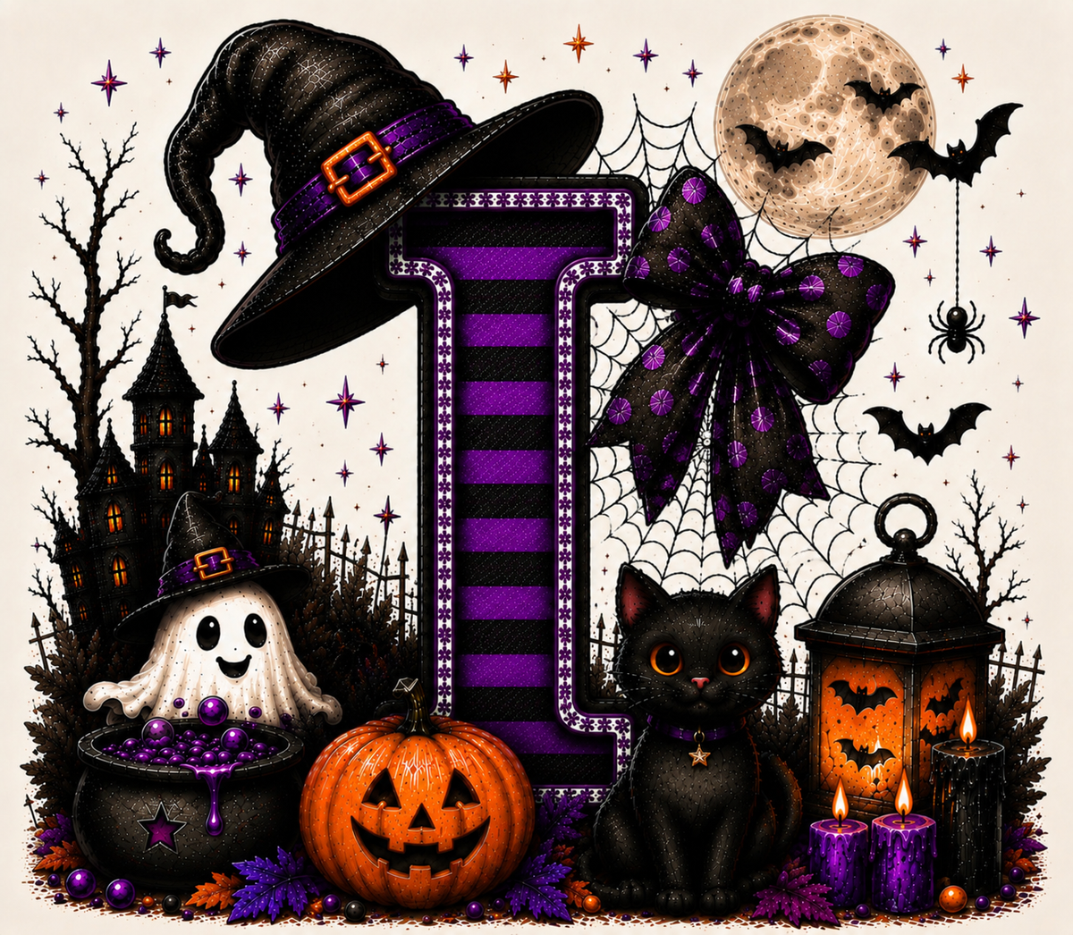 PreOrder - Halloween Initial Blankets