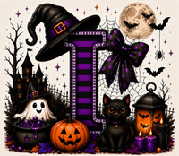 PreOrder - Halloween Initial Blankets