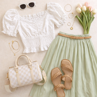 Ready to Ship | The Charli Checkered Bag