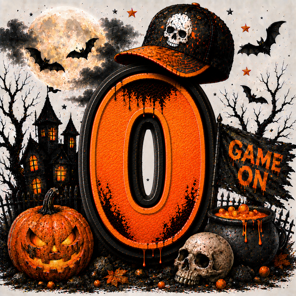 PreOrder - Halloween Initial Blankets