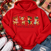 Oh Deer Christmas is Here Graphic Apparel