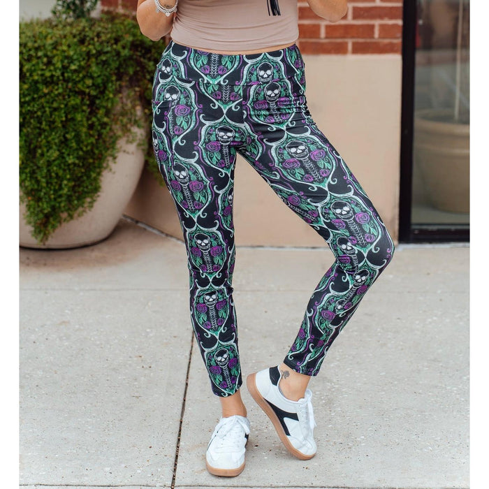 Ready to Ship | The Salem - Skull Leggings