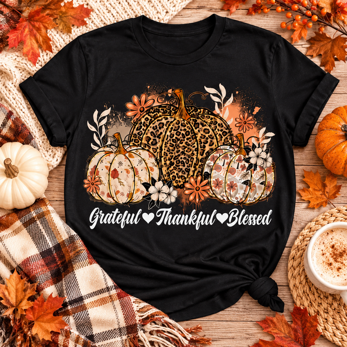 Grateful, Thankful, Blessed Apparel