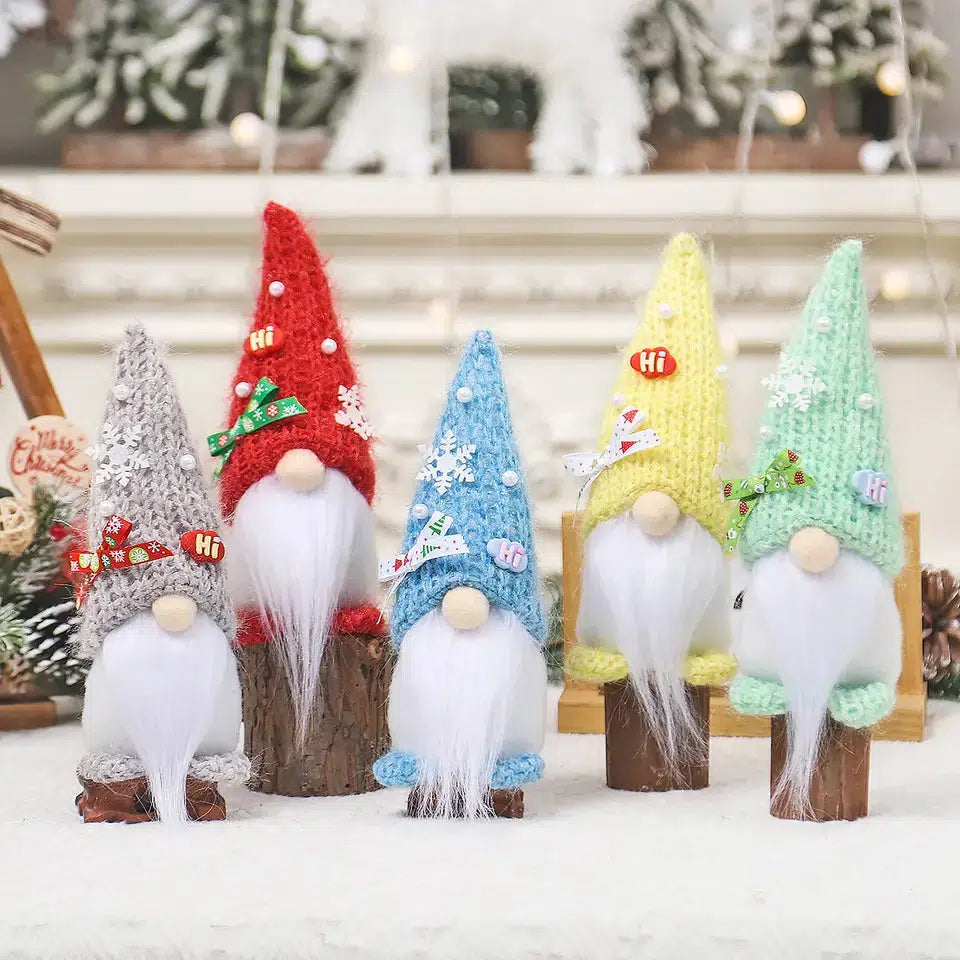 Sample | Candy Colored Snowflake Gnomes