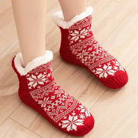 Sample | Comfy Snowflake Socks